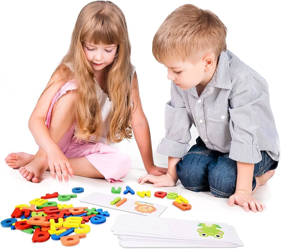 Juego de palabras MONTESSORI - Ideal para el aprendizaje de tus hijos + Envío Gratis