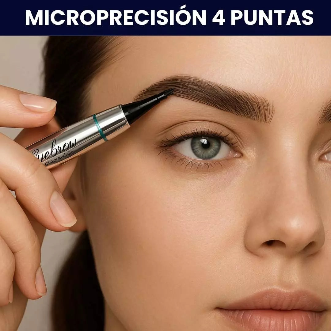 Lápiz de cejas de 4 puntos