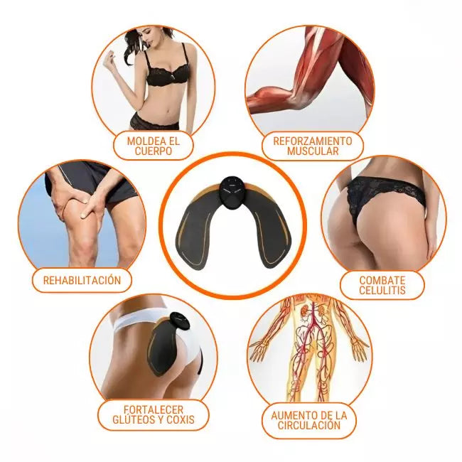 Moldeador de Glúteos y Caderas – Tonifica, Reafirma y Levanta sin Esfuerzo
