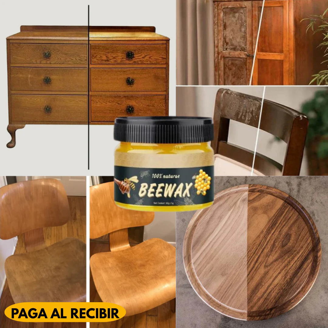 CERA RENOVADORA DE MADERA + ENVIO GRATIS