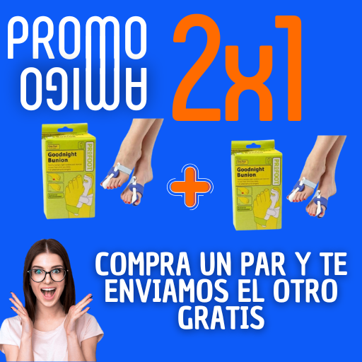 OrthoStep para Juanetes, paga 1 lleva 2 + Envío Gratis