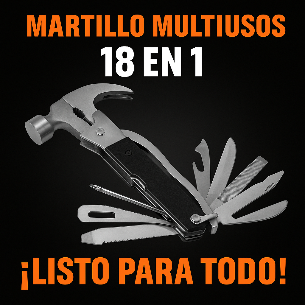 Martillo Multiusos / HammerPro 18 en 1