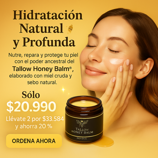 Tallow Honey Balm®- Balsamo Para piel seca. 60g 2 /OZ