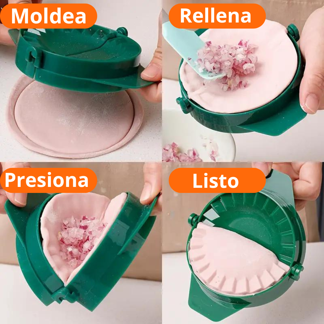 EmpaMaster: Set de 5 moldes para empanadas caceras + envío gratis