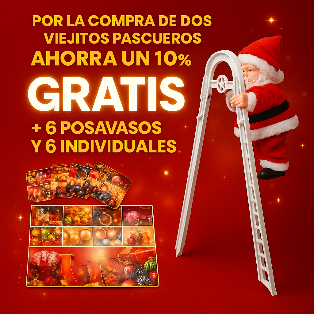 🎅🏻 Viejito pascuero Escalador 🪜