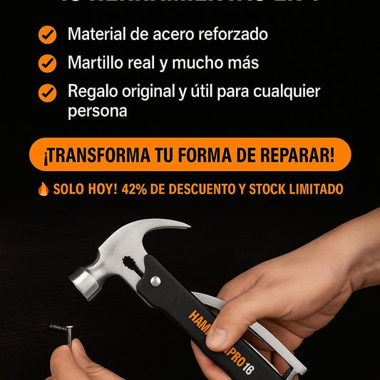 Martillo Multiusos  / HammerPro 18 en 1