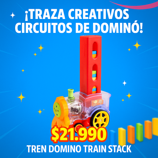 Tren Domino Train Stack