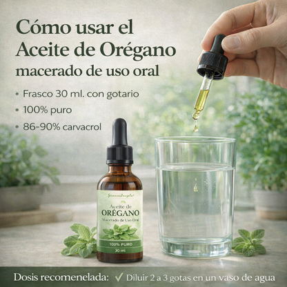 Aceite de Orégano + Envío Gratis