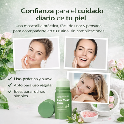 GreenClear Stick – Mascarilla Facial Té Verde
