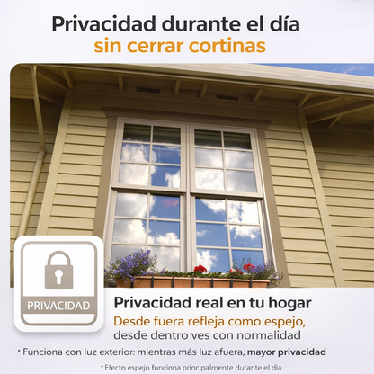 Lámina Reflectiva👉 Menos calor y más privacidad en tu hogar - ☀️🔒 2 M x 60 CM