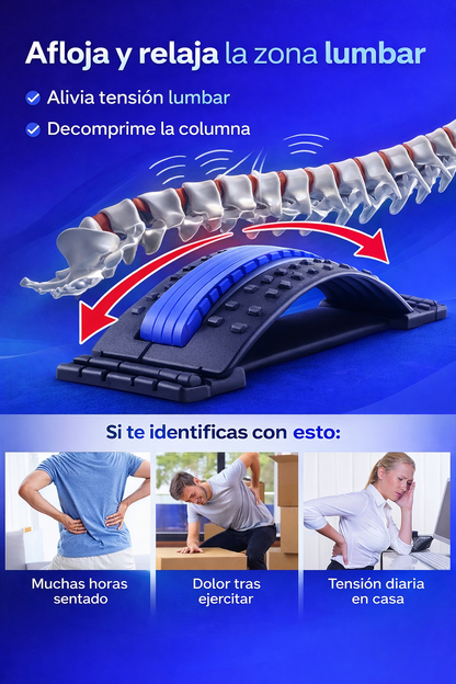 ¡Oye! Esto es para el dolor de espalda que tienes todos los días😫 - Corrector Lumbar 😀