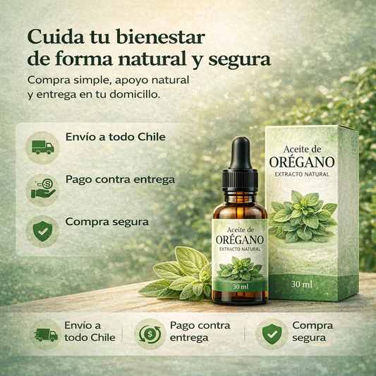 Aceite de Orégano + Envío Gratis