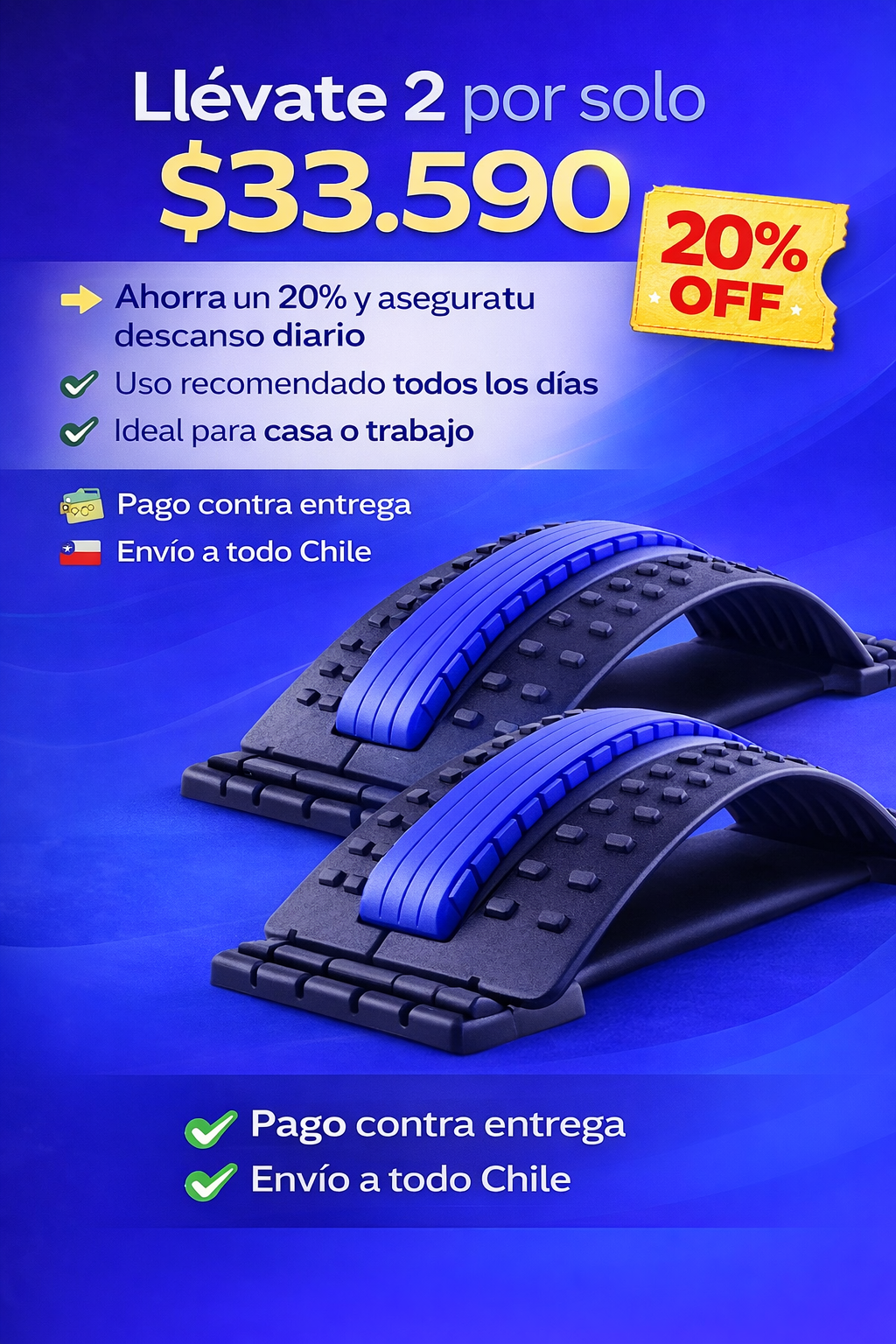 ¡Oye! Esto es para el dolor de espalda que tienes todos los días😫 - Corrector Lumbar 😀