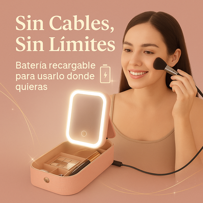 Vanity LED Pro™ – Estuche de Maquillaje Portátil