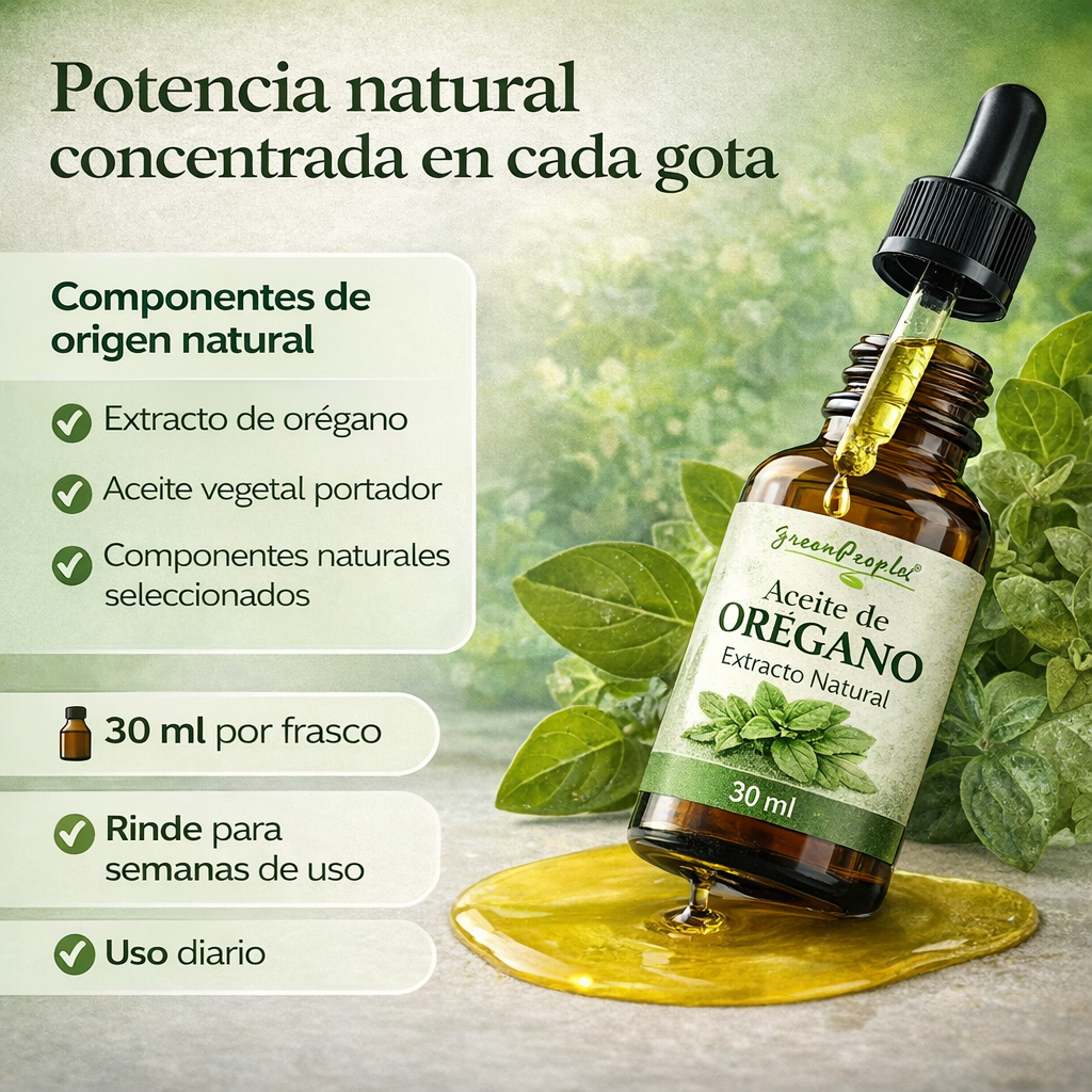 Aceite de Orégano + Envío Gratis